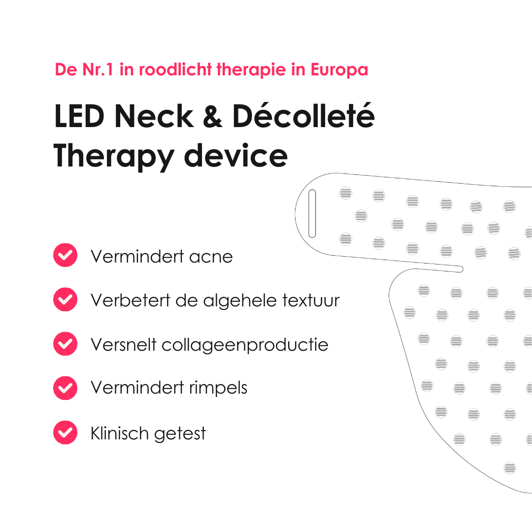 LED-Hals- und Dekolleté-Therapie