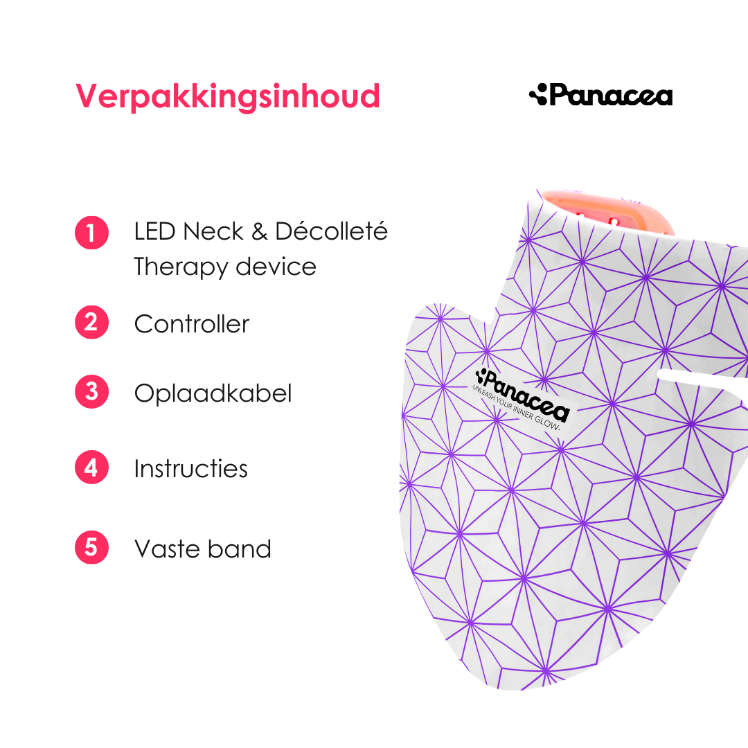 LED-Hals- und Dekolleté-Therapie