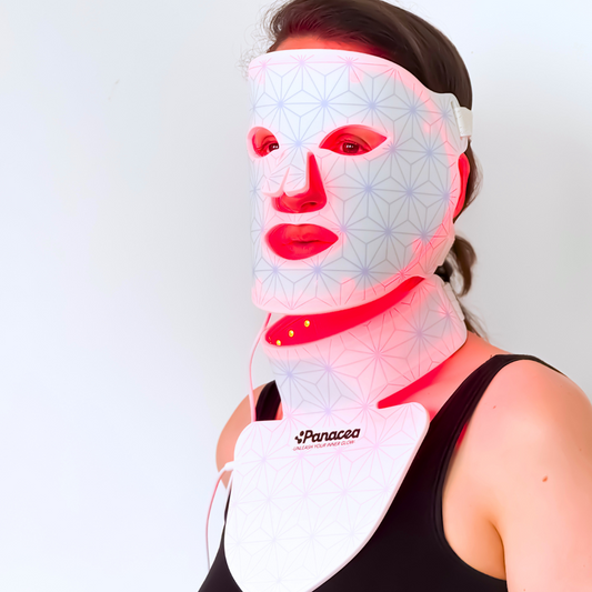 LED-Hals- und Dekolleté-Therapie